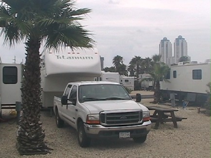 South Padre Island KOA provides great island Bay views and is right on the water.