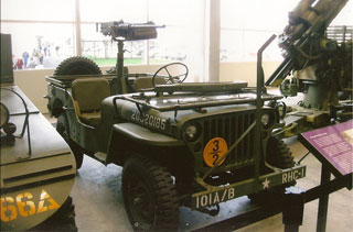 Jeep at the National WWII Museum in New Orleans