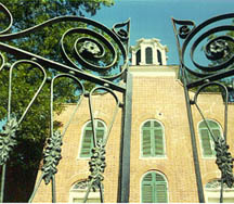 Old Rodney church at Rodney, Ms, the almost capitol of Mississippi