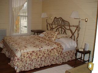 Bedroom at the Balsam Mountain Inn