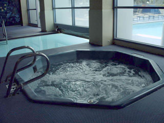 After a long day of seeing the sites, relax in the indoor or outdoor hottub and pool areas of the Omni Bayfront Hotel