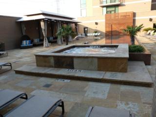 The relaxing Infinity pool at the Hotel Palomar Dallas - featured at Southpoint.com