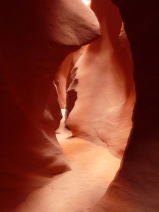 Every corner is an adventure at Antelope Canyon.