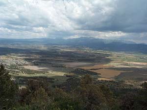 Views of the Mancos valley