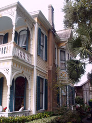 The stately Queen Anne style house was designed by a German architect in 1887